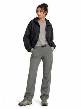MEC Stretch Granitic Pants Women’s Size 16 Olive Hiking Climbing Pants